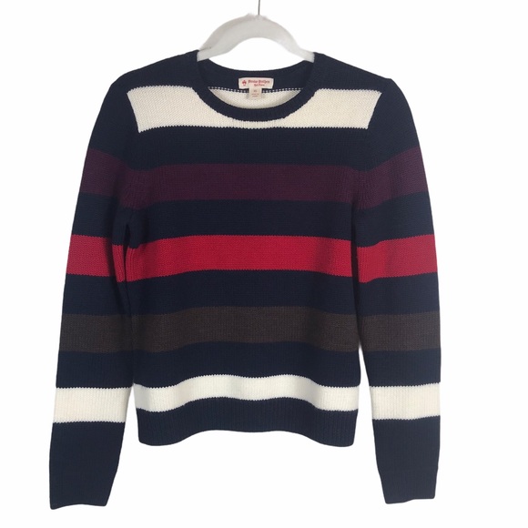 Brooks Brothers | Striped Merino Wool Sweater XS